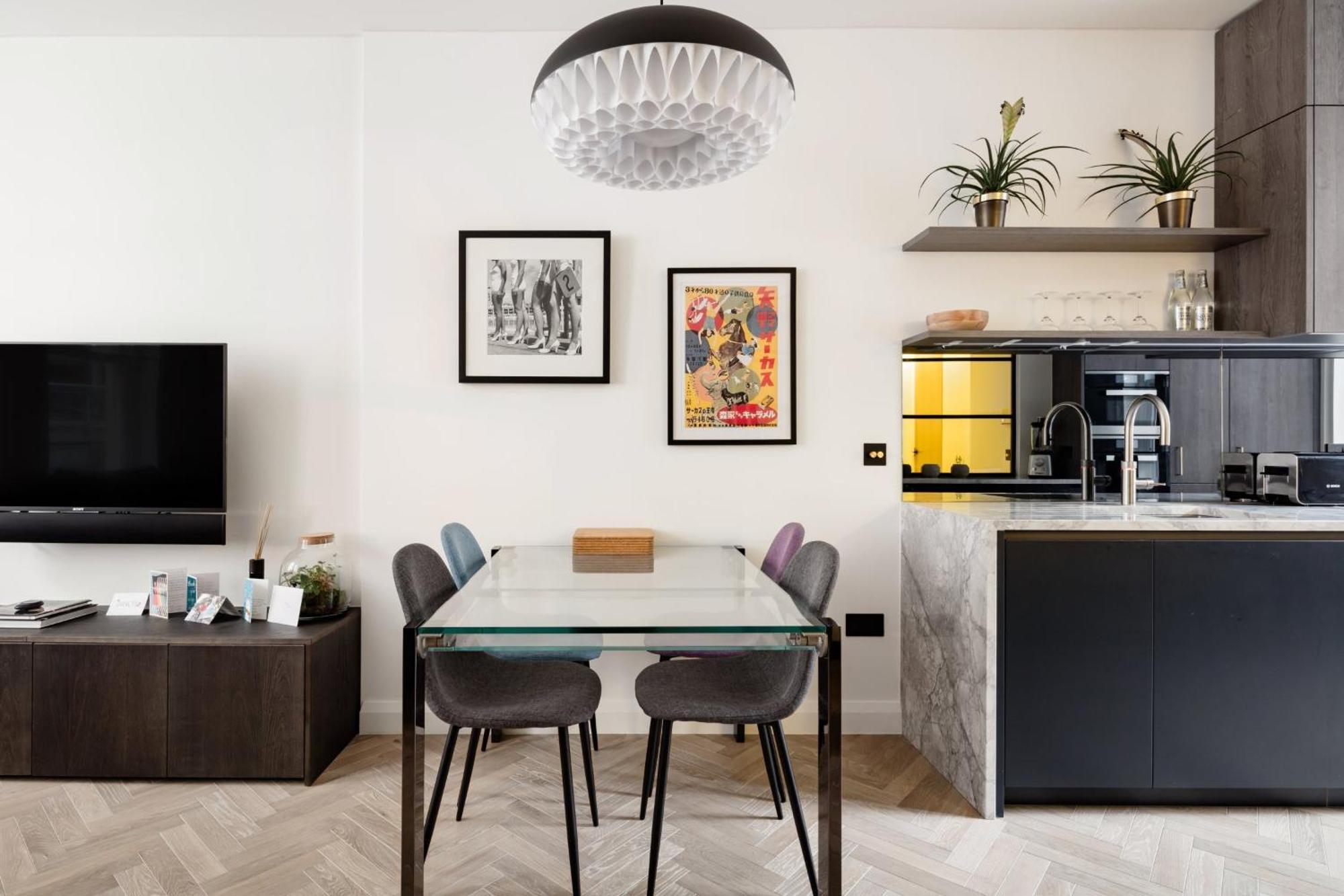 Modern Apartment & Rooms At Charing Cross London Luaran gambar