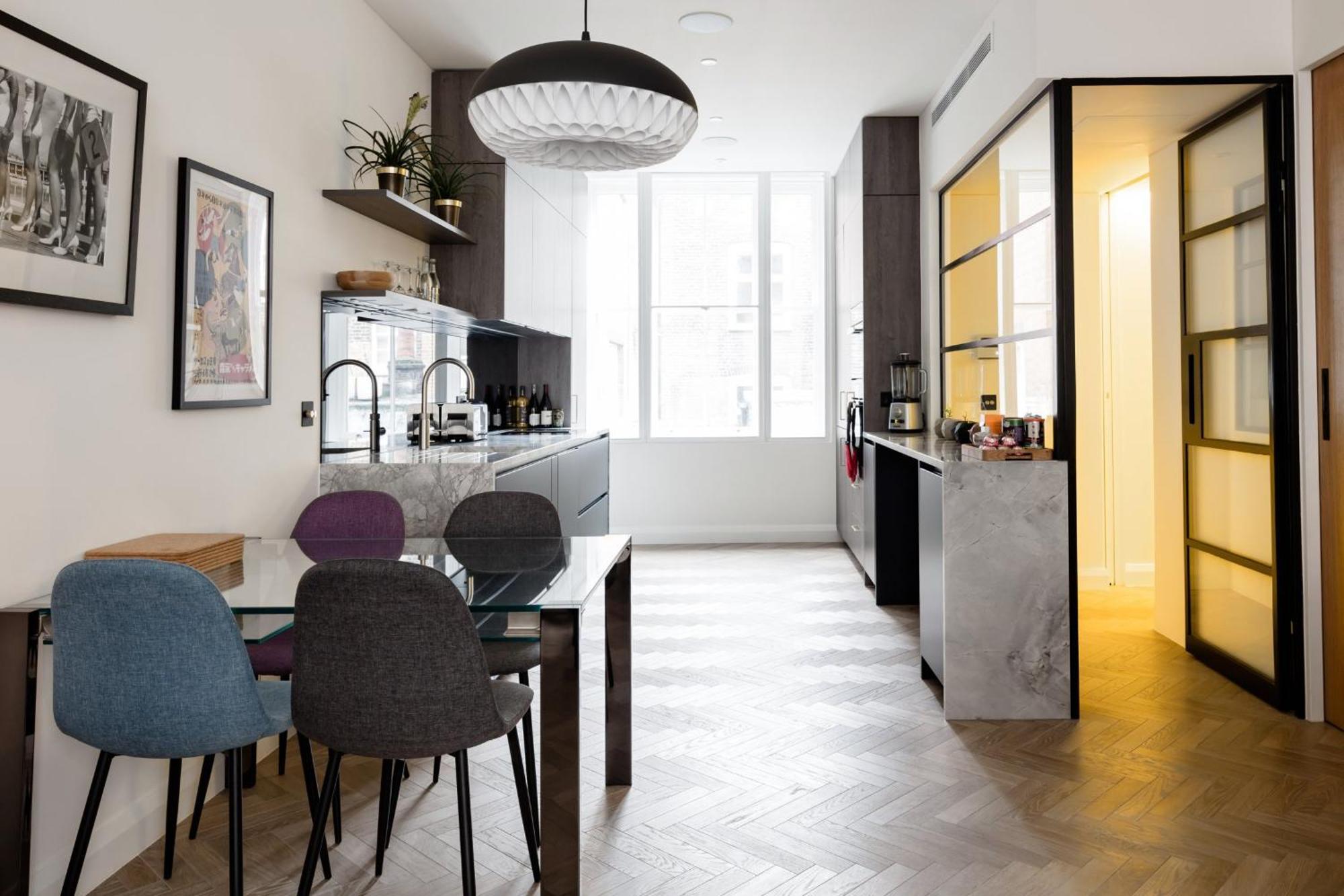 Modern Apartment & Rooms At Charing Cross London Luaran gambar